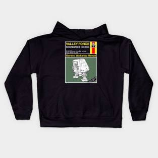 SILENT RUNNING: Drone Haynes Manual Kids Hoodie